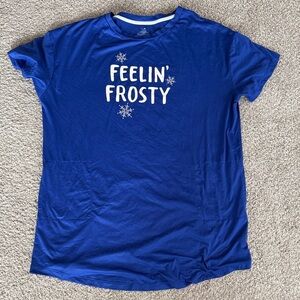 Blue 'Feelin' Frosty' Night Gown